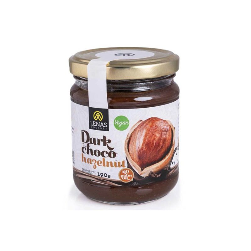 Bitter cocoa cream with hazelnut  VEGAN