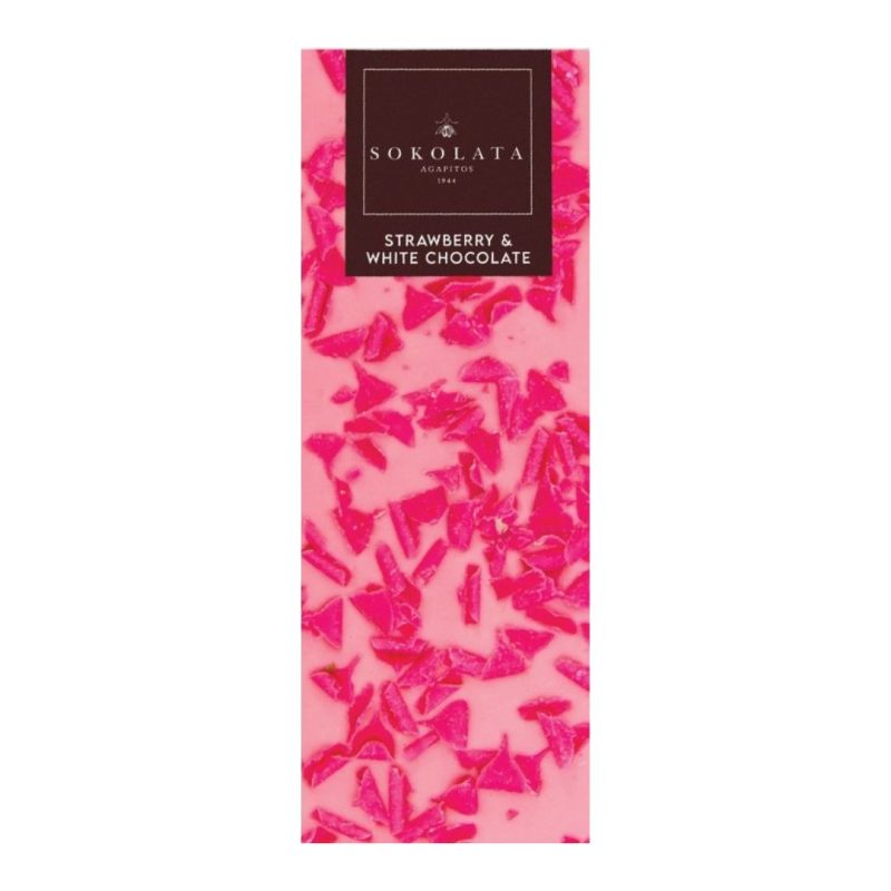 AGAPITOS Strawberry & White Chocolate 55g